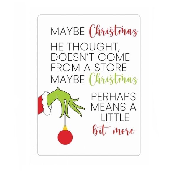 How the Grinch Stole Christmas Magnet - Picture 1 of 4